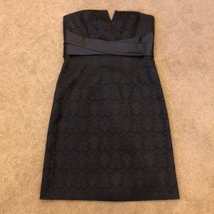 BLACK STRAPLESS COCKTAIL DRESS SZ 10